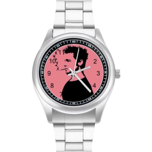 Fight Club Quartz Watch Stainless Photo Wrist Watch Boys Fitness Cute High Quality Wristwatch