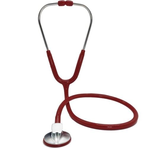 Quality Medical Professional Single-stem Silverback StethoscopeCardiopulmonary Stethoscope Support laser customized logo