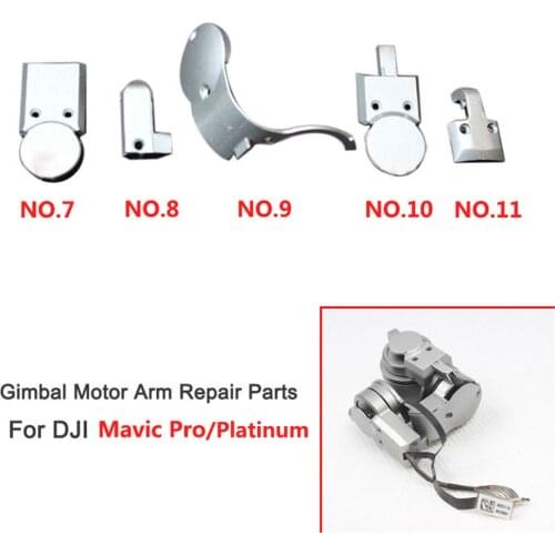 Original Gimbal Camera Motor Arm Cover Piece with Screws for DJI Mavic Pro/Platinum Repair Part 5 Models For Replacement