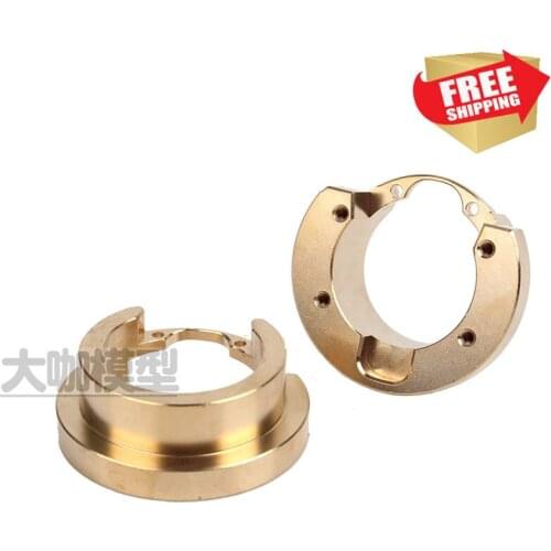 RC Parts axial Brass Counterweight Steering trax TRX4 defender Front and Back Single Side82g option parts