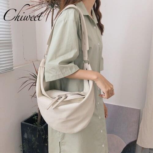 Brand Luxury Women Canvas Shoulder Bags Large Designer White Hobos Messenger Bags Casual Tote With Coin Purse Female Handbags