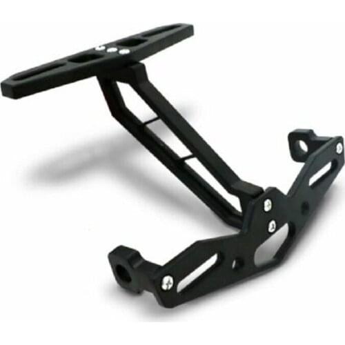 Black Motorcycle License Number Plate Bracket Holder Mount Bracket for MSX Honda