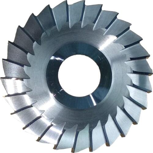 125*3 4 5 6 7 8 10 12 14 16 18 20 22 25Cemented Carbide Tungsten Steel Three Noodles Blade YG/YW2 carbide Side Milling Cutter