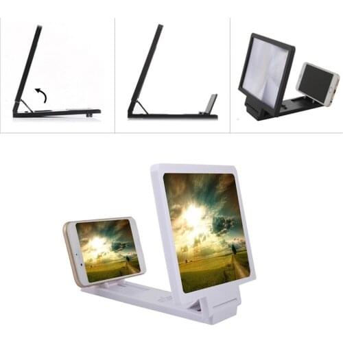 1Pc 3D screen Magnifier for cell phone for tablet Video Screen holder Folding Enlarged Expander