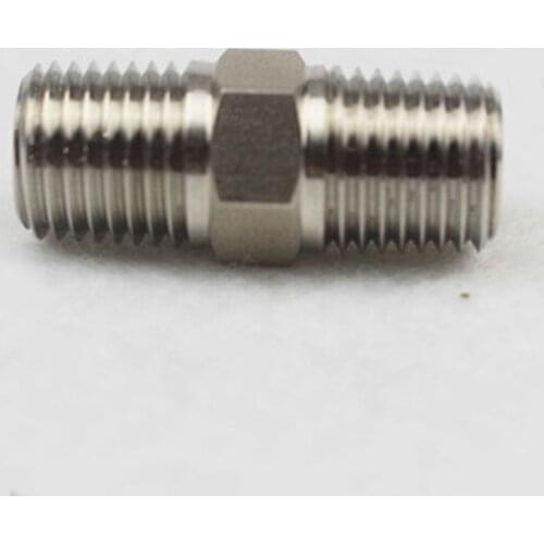 1/8NPT 1/4NPT 3/8NPT 1/2NPT stainless steel 316L SUS 316 Male Adaptor NIPPLE reducing fitting reducer union