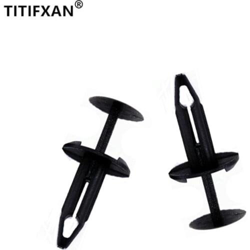 10PCS Car net interior trim bumper leaf board lining fender clip for Ford Mustang Mondeo plastic fasteners