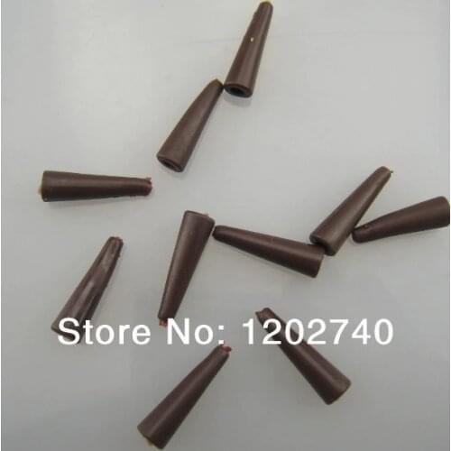 1000 x Tail Rubbers in Brown for Carp Fishing- Rig Sleeves-Knot Protector-Buffer Beads-Carp Terminal End Tackles for Fishings