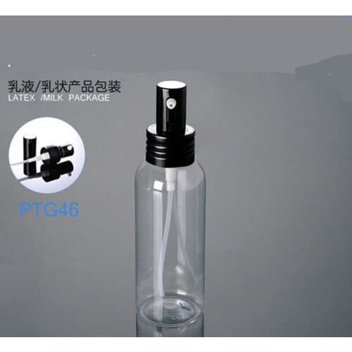 300pcs/lot 100ml Refillable Lotion Cream Treatment Pump Bottle with round shoulder ,lotion bottle used for Cosmetic Container