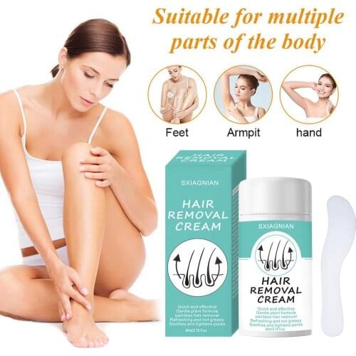 80ml Natural Ingredients Hair Removal Fast Body Gentle Moisturizing Hair Removal Spray Mild Moisturizing Non-Irritating