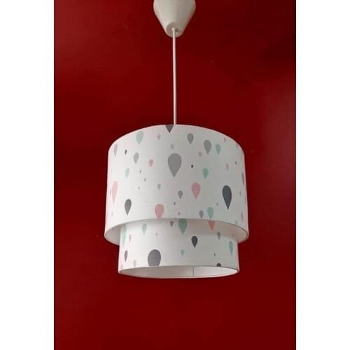 Rüyam Lampshade Two-Layer Children 'S Room Pendant Lamp Chandelier