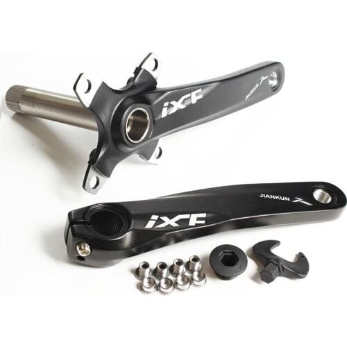 MTB Road Bicycle Crank Set Untralight Bicycle Crankset with Axis Aluminmum Alloy Crank for BCD104 Bicycle Dh Crank Group