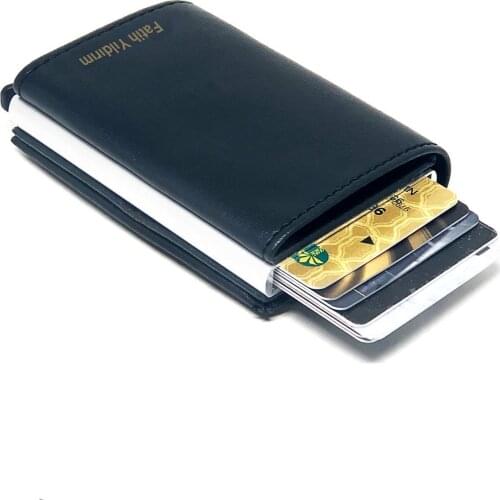 Personalized Mechanismed Leather Wallet Name Printed Souvenir Special Occasions Elegant Accessory Hot Sale Ücretiz Cargo