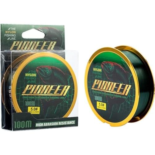 100M Fishing Lines Raw Silk Accessories Wear-resistant Nylon Line Goods for Tackle Daiwa Carp Lure Sea Braided Fishing Line