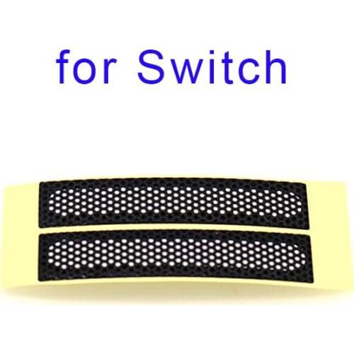 For NS Switch Witch host dust Proof NS cover mesh cover black stickers game console accessories left and right cooling Parts