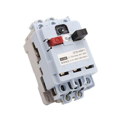Moulded Case Circuit Breaker MCCB DZ162-16 (M611) 10A 16A Motor Protection Switch