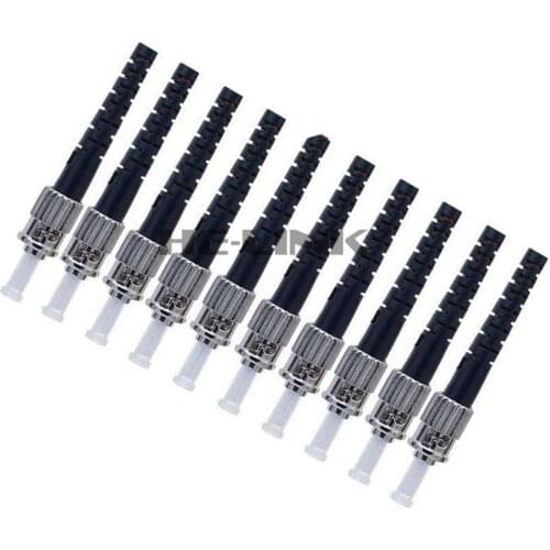 LODFIBER 10M ST-ST Outdoor Armored 10G OM3 MM 10 Strands Fiber Optic Cable Patch Cord