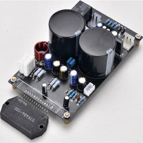 80W High-power thick film STK404-120 fever grade mono power amplifier board finished