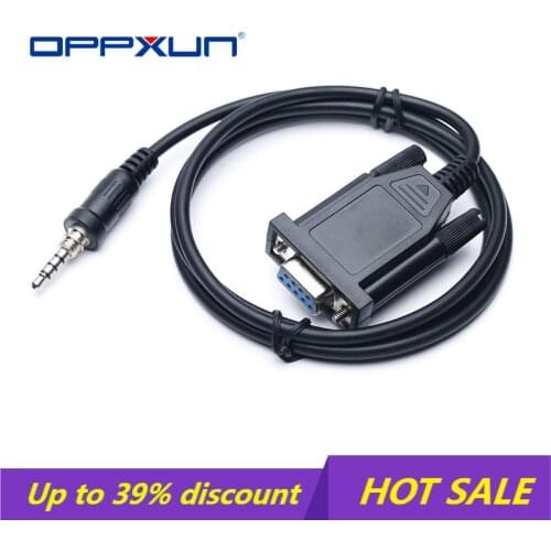 OPPXUN 9 Pin Com Write Frequency Line for Yaesu Walkie Talkie VX-6 VX-7 VX-6E VX-6R VX-7E VX-7R VXA-700 VXA-710 VX-120 Radios