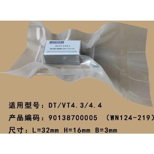 5pcs Carbon Vanes Blades Original Becker DT/VT 4.3 /4.4 901387 00005 (WN124-219