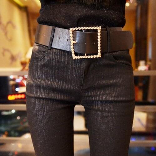 Autumn winter high waist leggings women thin section elastic Skinny feet pencil pants Female trousers leggings plus size women