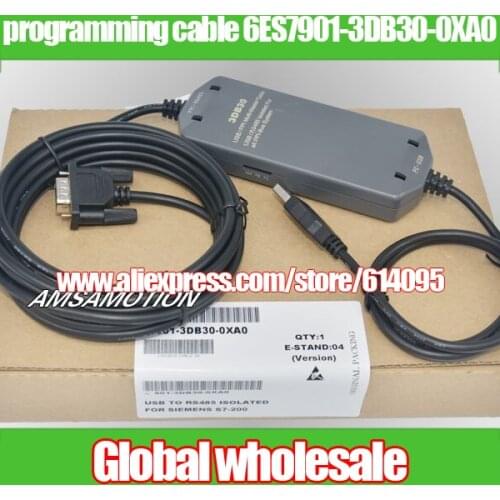 1pcs PLC programming cable 6ES7901-3DB30-0XA0 / PPI data download cable for Siemens S7-200