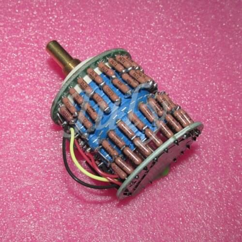 US DALE resistors are equipped with high-precision 4*24 stepping dual-channel A-type 10K/50K/100K/250K/500K dual potentiometers
