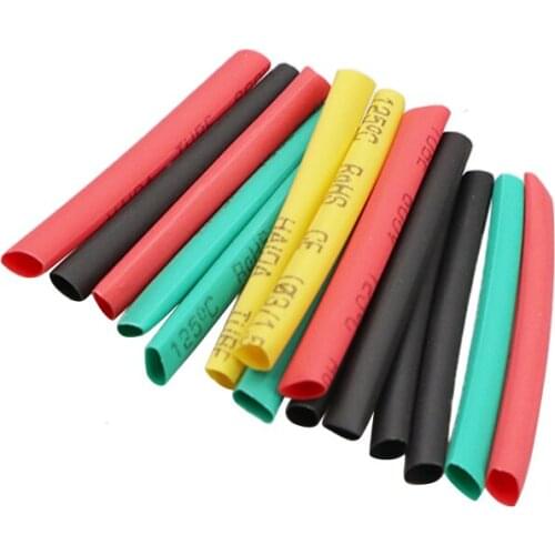 164/328pcs Electronic Wrap Wire Cable Insulated Polyolefin Heat Shrink Tube Ratio Tubing Insulation Shrinkable Tubes