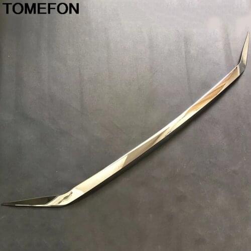 TOMEFON For Mazda CX-8 CX8 CX-5 CX5 2017 2018 2019 Front Grille Trim Racing Grills Around Frame Styling Exterior Accessories ABS