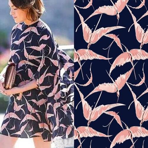 Spring classic printed fabric European brand Feiyan style printing Sewing fabric factory shop is not out of stock