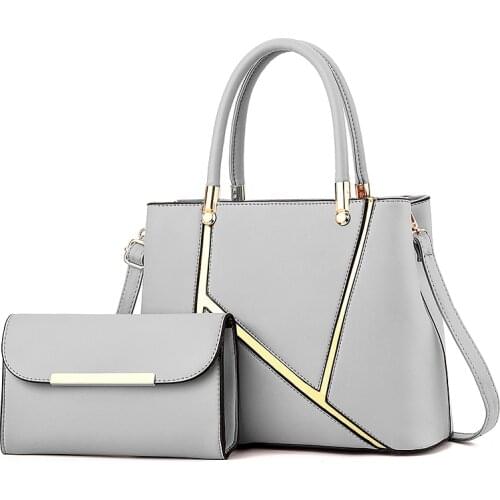 Women handbag European and American style Business Women bag skin Three piece suit purses and handbag Fashion trend Shoulder bag