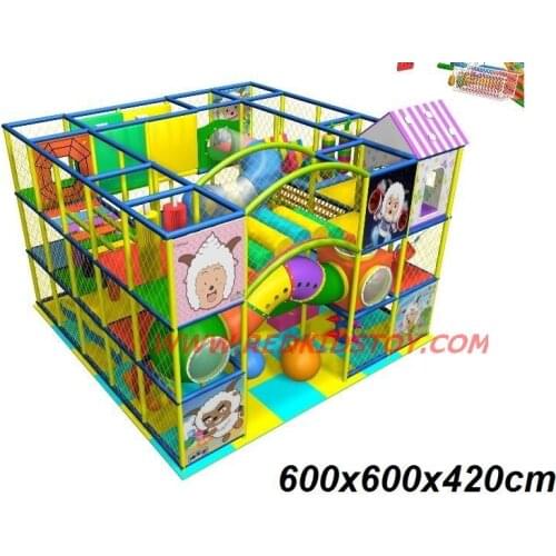 Golden Factory Made Indoor Soft Play Set/Playground Equipment One-stop Service Top Quality, Top Service, Reasonable Price