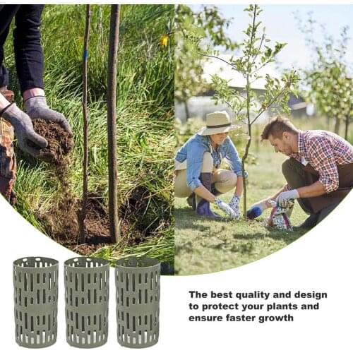 1/2/3Pcs Adjustable Tree Trunk Protector Plant Bark Protective Guard Cover Prevent Lawn Mower Rodent Sun Damaging Bark