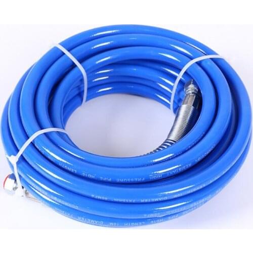 1Pc High Pressure Pipe 10m/13m/15m Airless Paint Hose Sprayer Airless Paint Hose For Spray Guns Sprayer Water