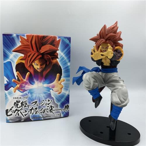 FigureCrazy Japanese Anime Figure 4 Fighting Bomb Ver. PVC Action Figure Movie Red Hair Battle Model Toy 23cm