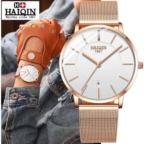 Mens Waterproof Watch HAIQIN China