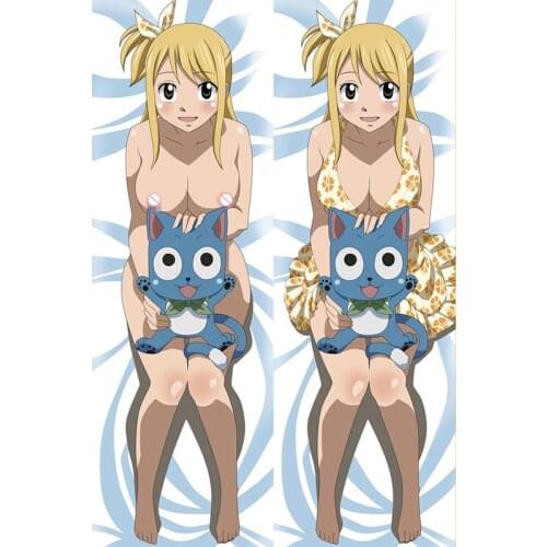 Hot Japanese Anime Hugging Pillow Cover Case Pillowcases Decorative Pillows Double-Sided 2Way 2WT FAIRY TAIL