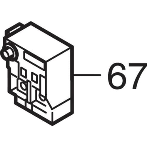 MAKITA 650558-5 Switch For HM0830T
