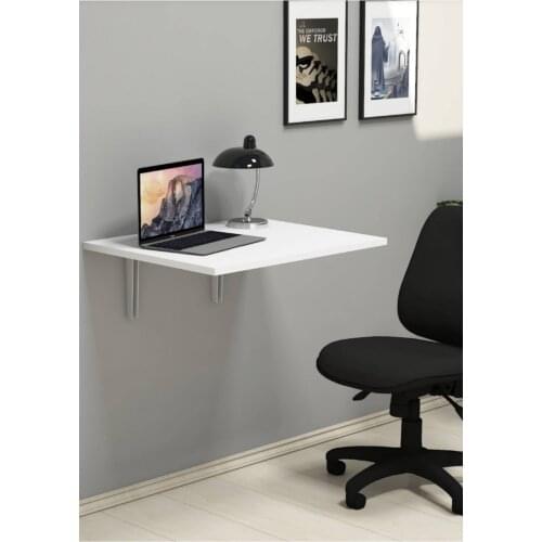 Computer table wall folding dining study coffee table-Off system wall mount rack wall