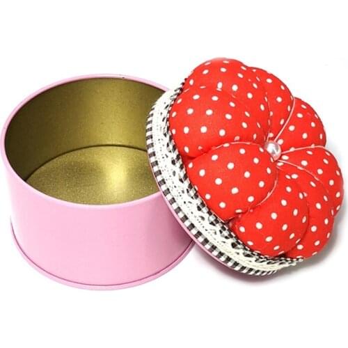 50LB Pumpkin Storage Box 11 Color Available Pumpkin Pin Cushion Mat Needle Pin Sewing Pins Storage Accessories