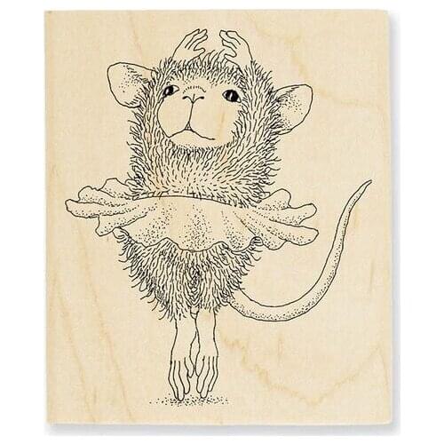 Mouse Clear Stamp for Scrapbooking Transparent Silicone Rubber DIY Photo Album Decor 8827