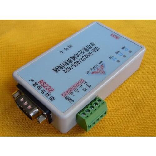 Full Function Optical Isolated USB 2.0 to RS232 RS485 RS422 Converter Adapter, FTDI FT232RL,Support Win7 WinCE Linux Cheap ship
