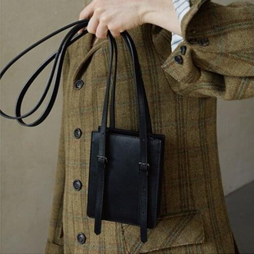 Luxury Pu Leather Crossbody Messenger Bag Lady Small Tote Chic Simple Female Purses Sac 2022 Designer Brands Women Shoulder Bags