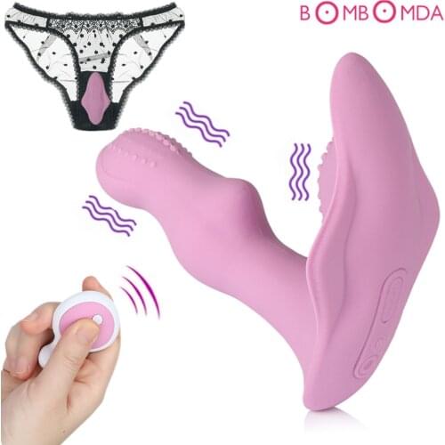 Dildo Vibrator for Woman Strap On Dildo Remote Control Vibrating Egg Panties G-spot Vagina Clitoris Stimulator Anal Plug Sex Toy