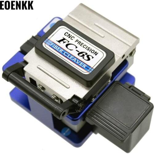 CNC High Precision Cleavers FC-6S Fiber Cutter Hot Melt Welding Tool Rubber-covered Wire Optical Cable Fiber Cutter