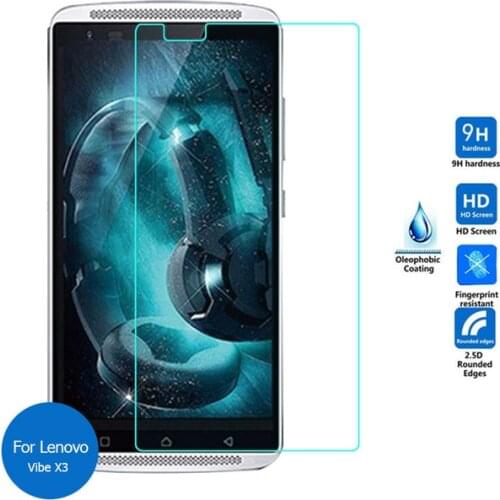 Original Tempered Glass For Lenovo VIBE X3 Screen Protector Toughened protective film For X3a40 X3c50 X3c70 glass