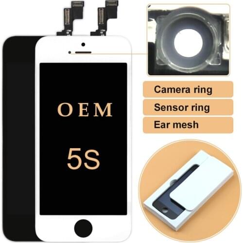10pcs For iPhone 5S 5C 5 LCD OEM Quality LCD Display Touch Screen Digitizer Assembly with Gifts