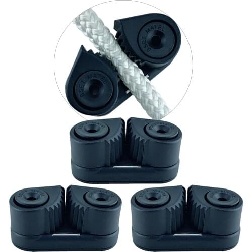 3X Marine Composite Cam Cleat Nylon Sailing Sailboat Ball Bearing Cam Cleats