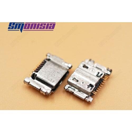 Smonisia 50pcs Micro Usb Charge Socket Jack For Samsung I9300/I9308/I939/I535/I747/T999/S3