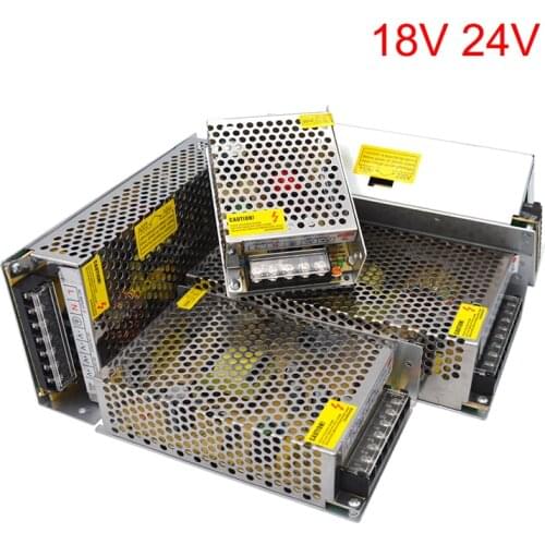 Power Supply 18V 24V Charger Adapter AC DC 220V TO 18 24 Volt LED Lighting Transformers 24W 50W 120W 150W 200W 360W 720W SMPS