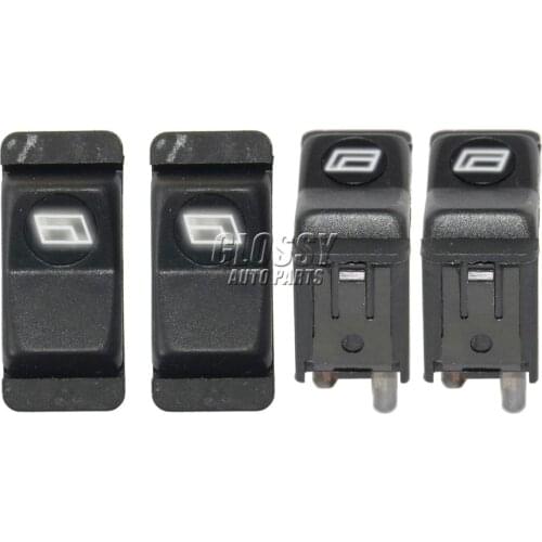 AP02 2 Right + 2 Left side window switch For MERCEDES R107 W123 W124 W126 W201 380SL 560SL C123 230/280CE